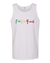Load image into Gallery viewer, Fly Above It Tank Top First Love Yourself