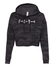 Load image into Gallery viewer, Fly Above It First Love Yourself Cropped Hoodie