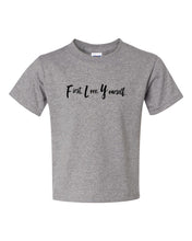 Load image into Gallery viewer, Fly Above It First Love Yourself Youth T-shirt