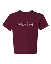 Load image into Gallery viewer, Fly Above It First Love Yourself Youth T-shirt