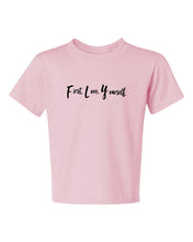 Load image into Gallery viewer, Fly Above It First Love Yourself Youth T-shirt