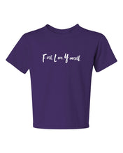 Load image into Gallery viewer, Fly Above It First Love Yourself Youth T-shirt