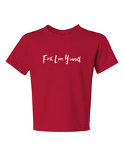 Load image into Gallery viewer, Fly Above It First Love Yourself Youth T-shirt