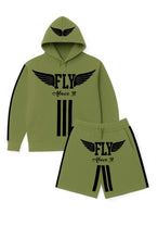 Load image into Gallery viewer, FLYABOVEIT HOODIE/SHORT SETS

