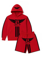 Load image into Gallery viewer, FLYABOVEIT HOODIE/SHORT SETS
