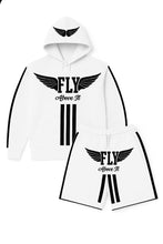 Load image into Gallery viewer, FLYABOVEIT HOODIE/SHORT SETS
