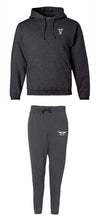 Load image into Gallery viewer, Adult Fly Above It Jogger Set With Pockets Embroidered
